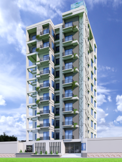 Modern Green Tower